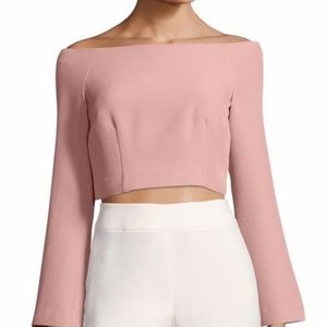 NWT KEEPSAKE Wild Things Long Sleeve Crop Top